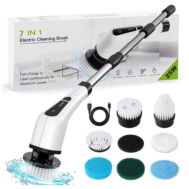7-in-1 Electric Scrubber | Rechargeable Cleaning Brush 7-in-1 Electric Scrubber | Rechargeable Cleaning Brush