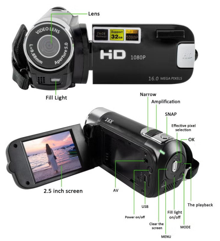 1080P Digital Camcorder | Gulf e Shop 1080P Digital Camcorder | Gulf e Shop