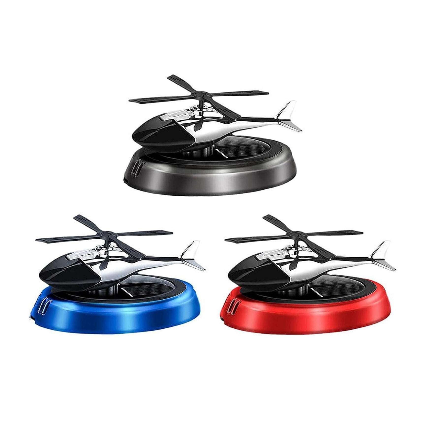 Helicopter Rotating Solar Car Perfume Air Freshener Helicopter Rotating Solar Car Perfume Air Freshener