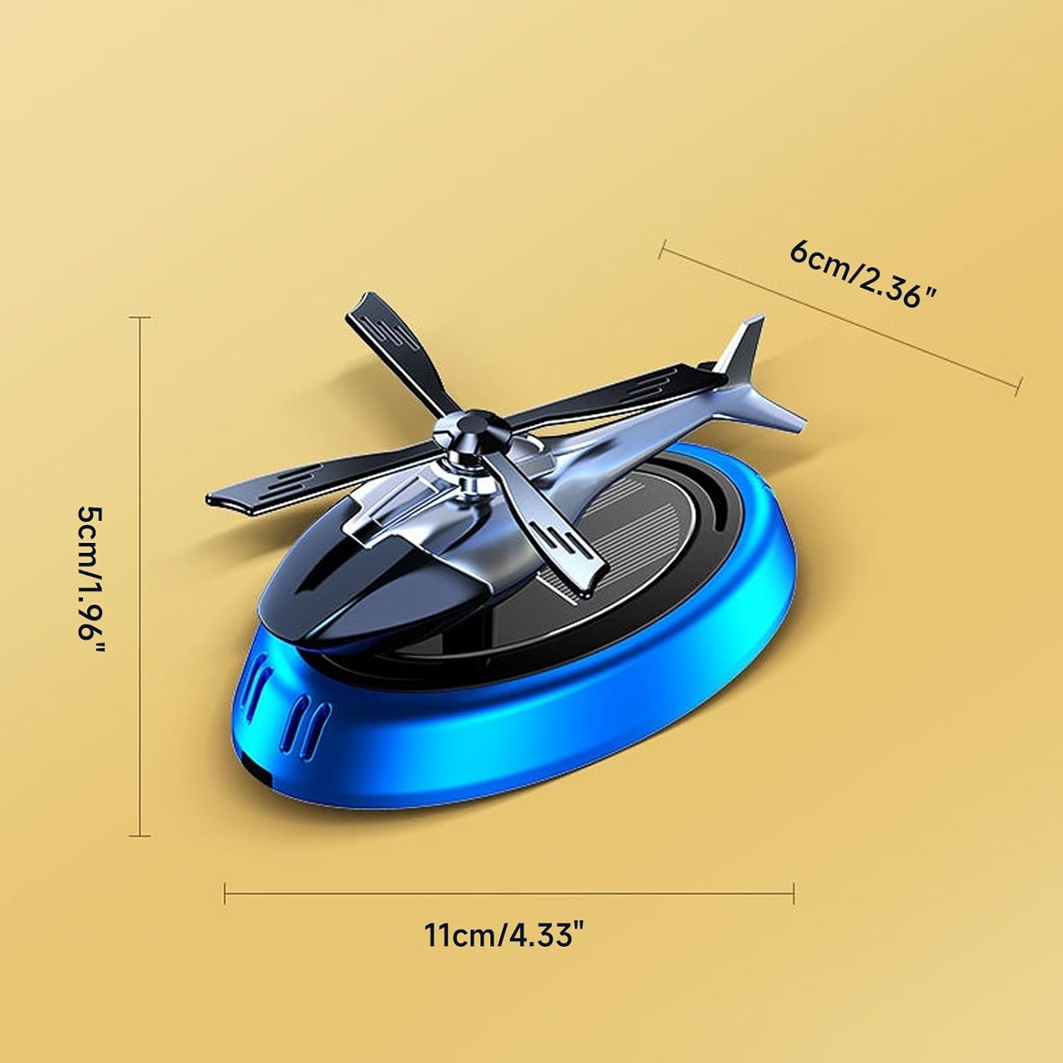 Helicopter Rotating Solar Car Perfume Air Freshener Helicopter Rotating Solar Car Perfume Air Freshener