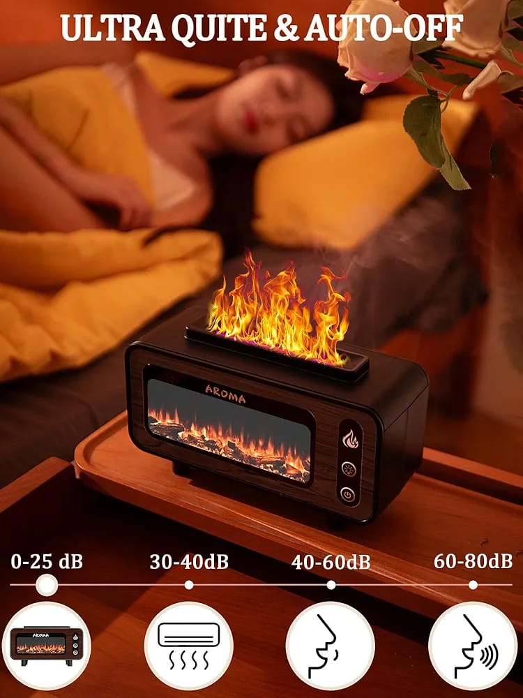 3D Flame Diffuser | Aroma Diffuser Humidifier 3D Flame Diffuser | Aroma Diffuser Humidifier