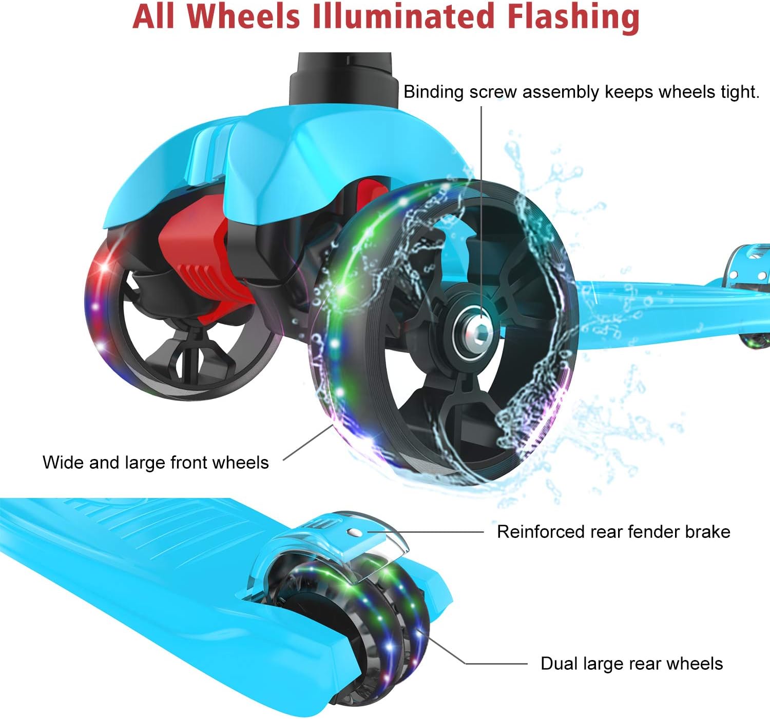 3-Wheel Kids Folding Scooter | Best for Ages 3–14 3-Wheel Kids Folding Scooter | Best for Ages 3–14