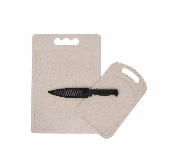 Cutting Board Set with Knife - 3 Pcs Cutting Board Set with Knife - 3 Pcs