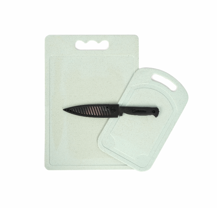 Cutting Board Set with Knife - 3 Pcs Cutting Board Set with Knife - 3 Pcs