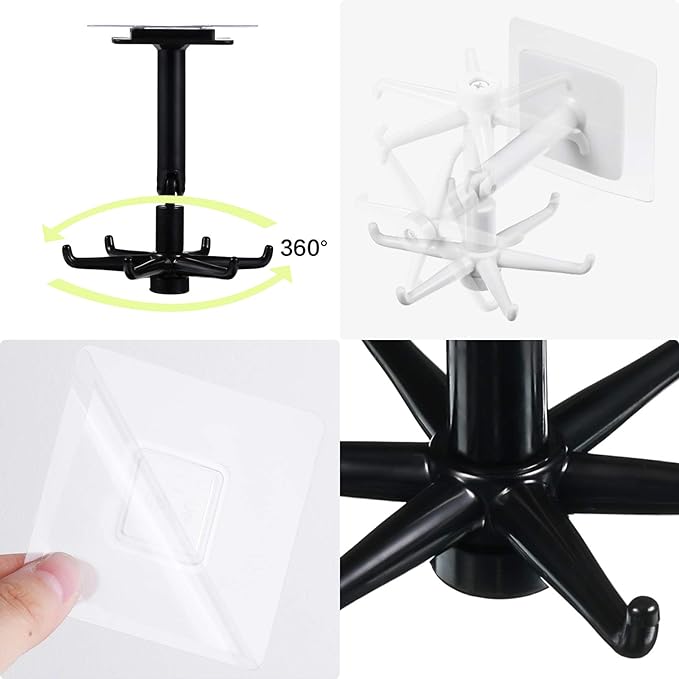 Kitchen Hook with 6-Claw 360 Degree Rotating Kitchen Hook with 6-Claw 360 Degree Rotating