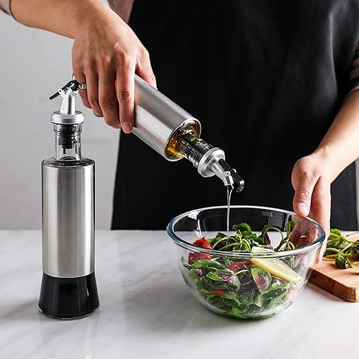 Oil & Vinegar Dispenser - Glass Bottle Oil & Vinegar Dispenser - Glass Bottle