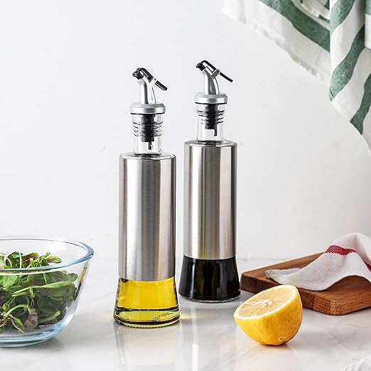 Oil & Vinegar Dispenser - Glass Bottle Oil & Vinegar Dispenser - Glass Bottle