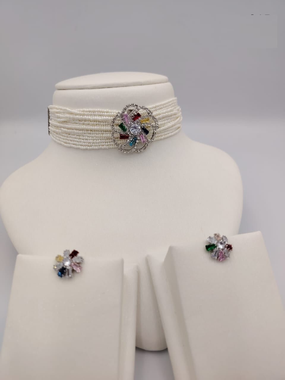 Pearl Choker Necklace Sets Pearl Choker Necklace Sets