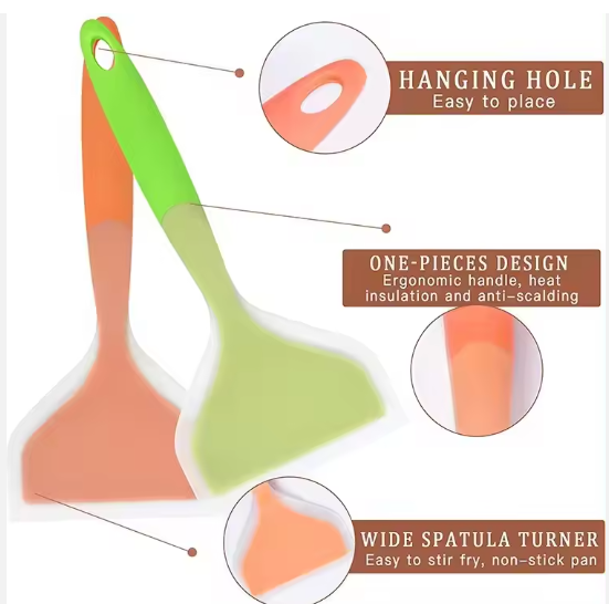 Multipurpose Silicone Wide Spatula Multipurpose Silicone Wide Spatula