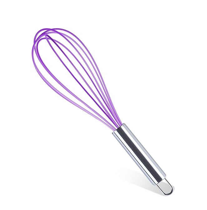 Silicone Whisk with Stainless Steel Handle Silicone Whisk with Stainless Steel Handle