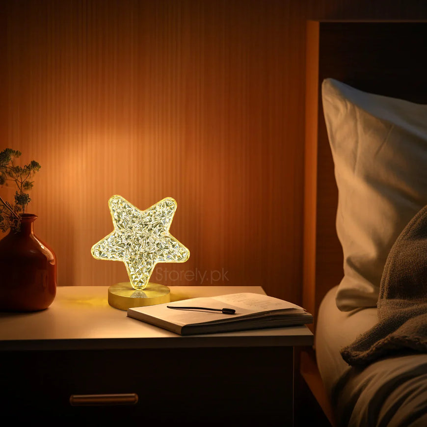 Acrylic LED Star Lamp | Touch Table Night Light