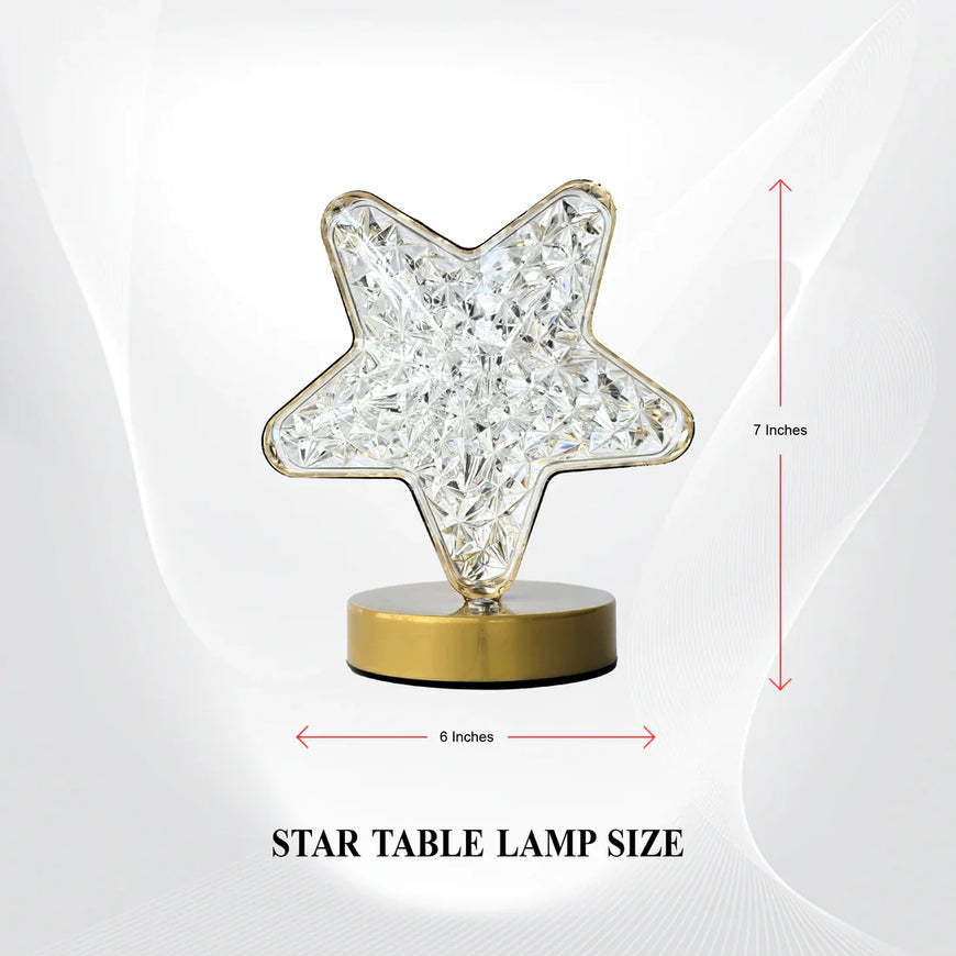 Acrylic LED Star Lamp | Touch Table Night Light